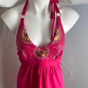 Victoria’s Secret sequin halter bra top or dress